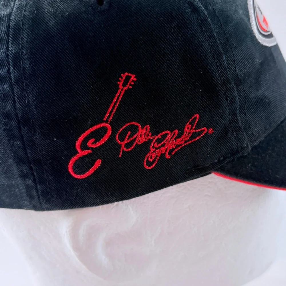 Chase Authentics Dale Earnhardt Tribute Concert Hat Black NASCAR 2003 Hat